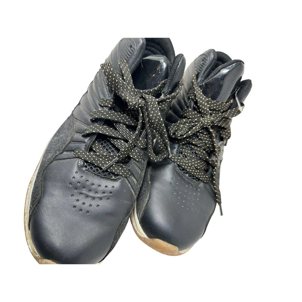 Mens Shoes And 1 Shoes Basketball Size 8.5 Black Gold Gym Sneaker